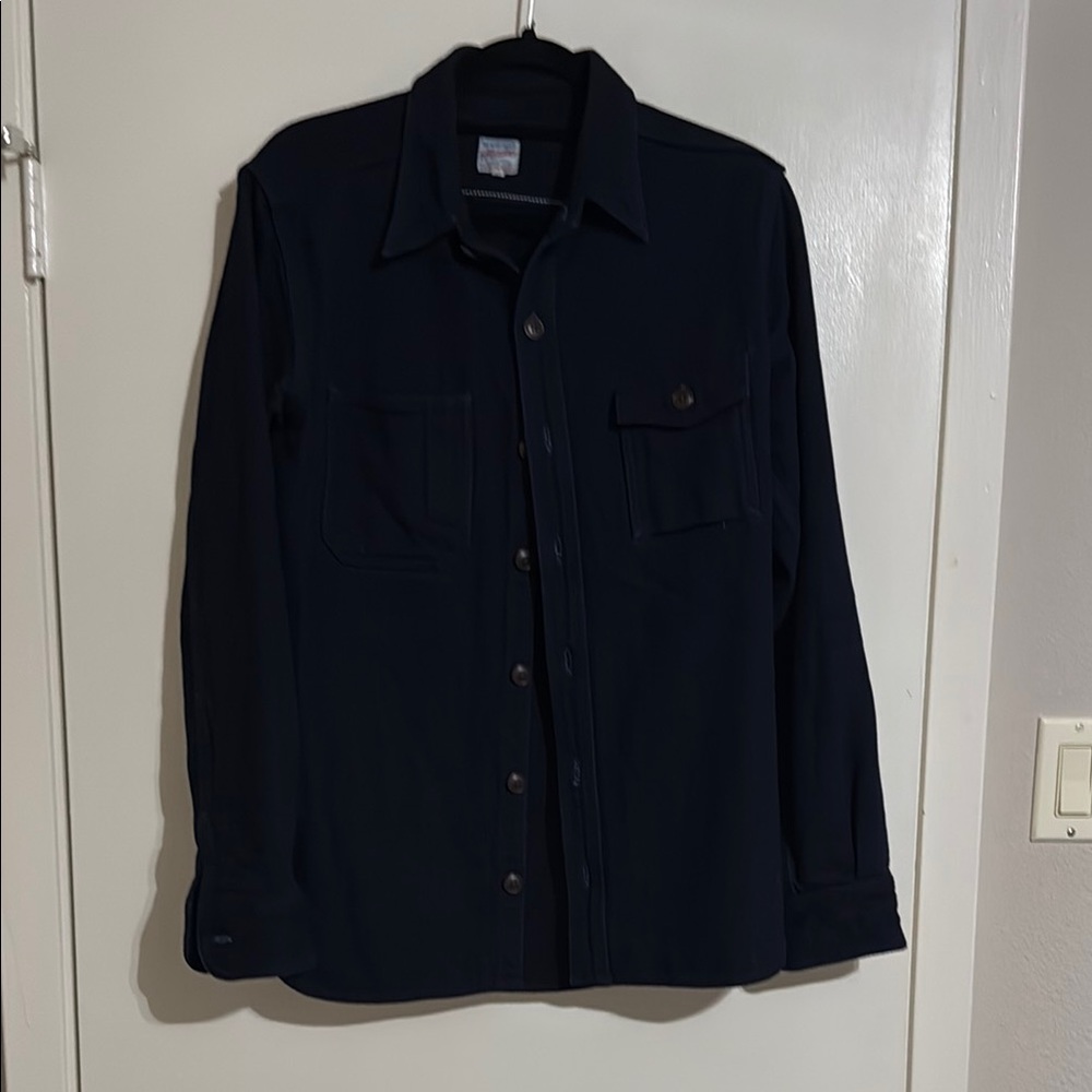 Momotaro Blue Lightweight Shirt Jacket
